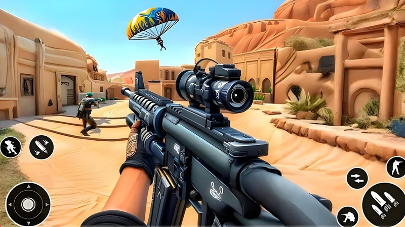 FPS Team Death Match: Offline Gun Shooting Game